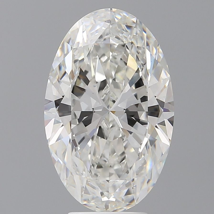 5.59 ct. oval Lab Grown Diamond front image
