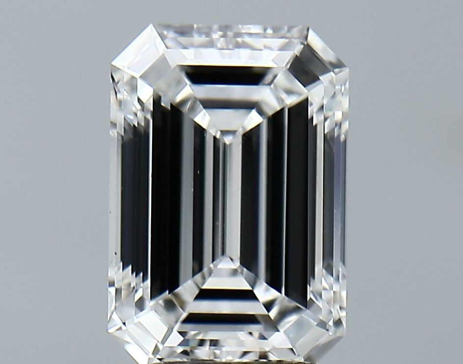 3.21 ct. emerald Lab Grown Diamond front image
