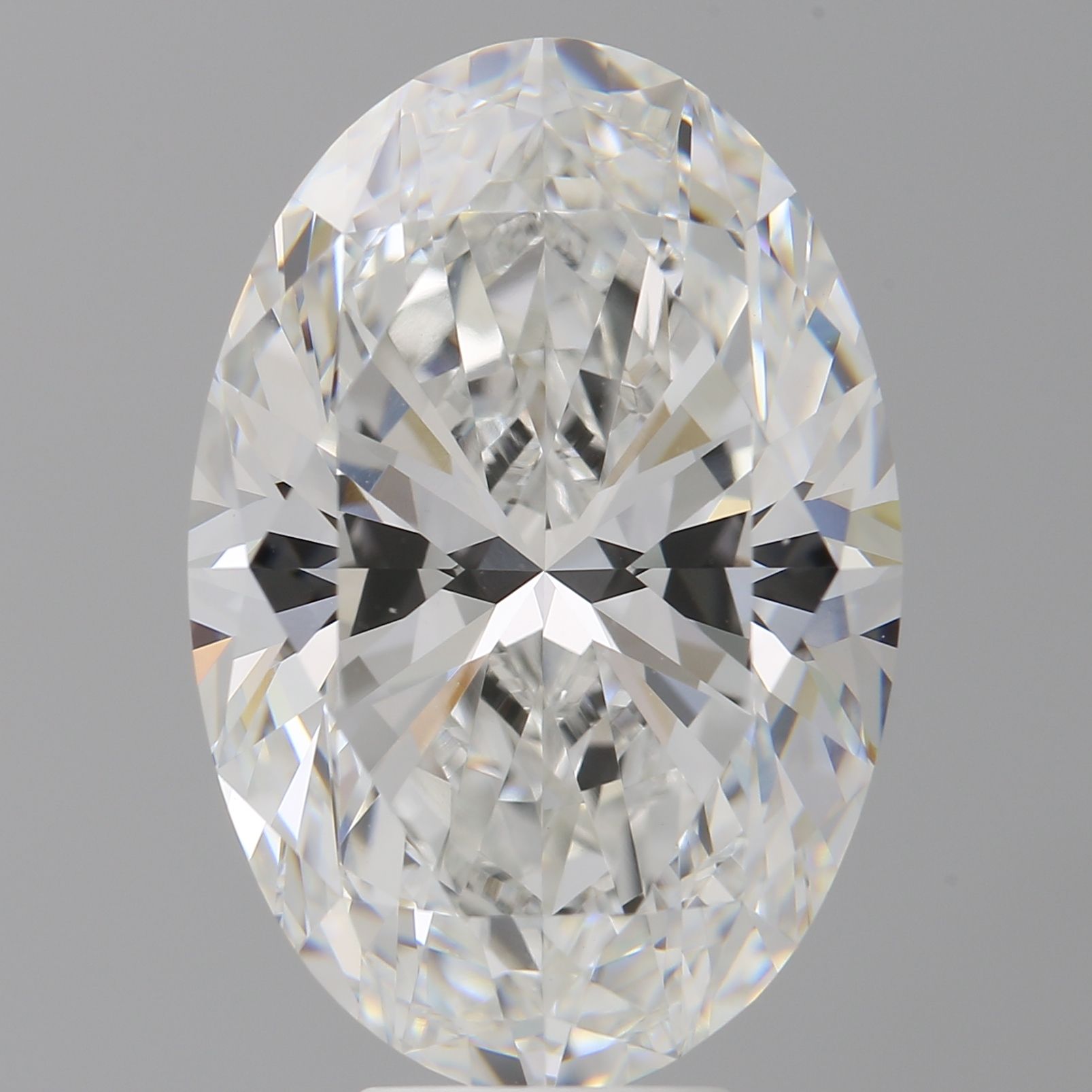 9.08 ct. oval Lab Grown Diamond front image