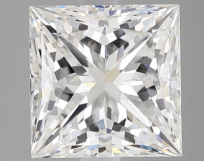 2.56 ct. princess Lab Grown Diamond front image