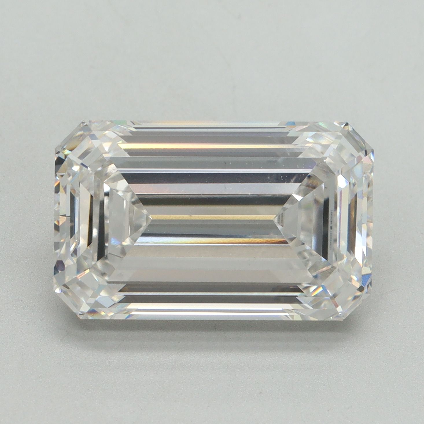 8.09 ct. emerald Lab Grown Diamond front image