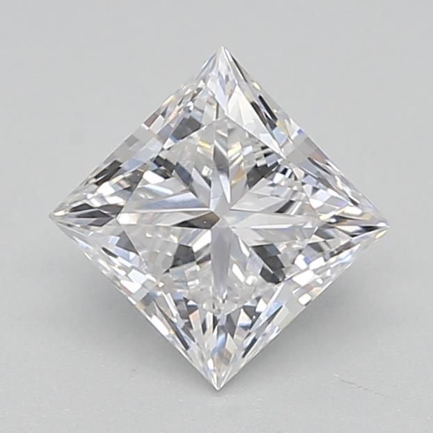 0.7 ct lab-grown Princess Diamond