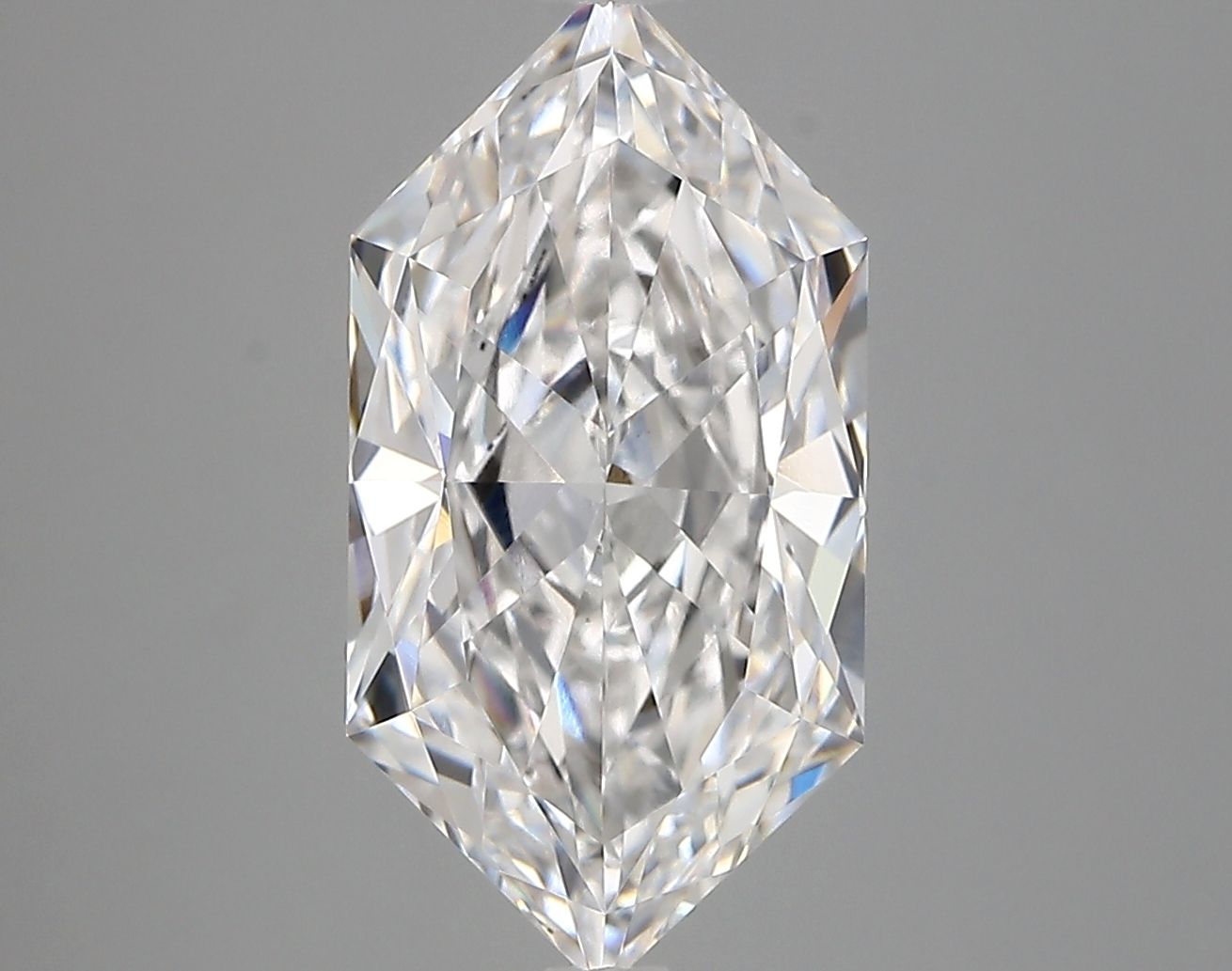 3.93 ct lab-grown Hexagonal Diamond