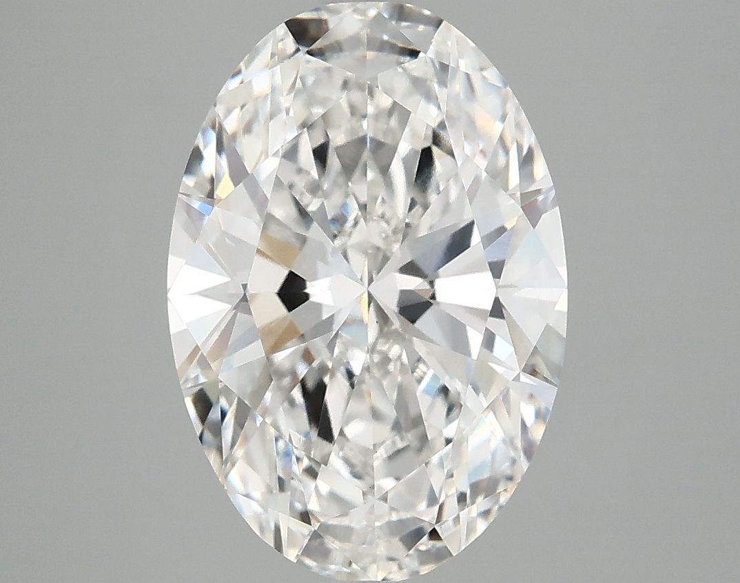 3.87 ct. oval Lab Grown Diamond front image