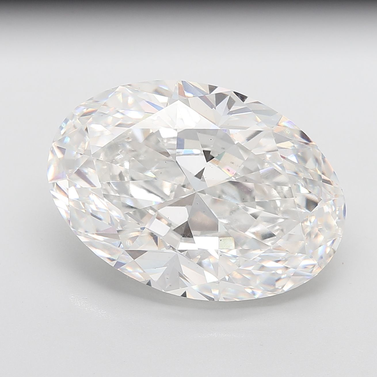27.18 ct. oval Lab Grown Diamond front image