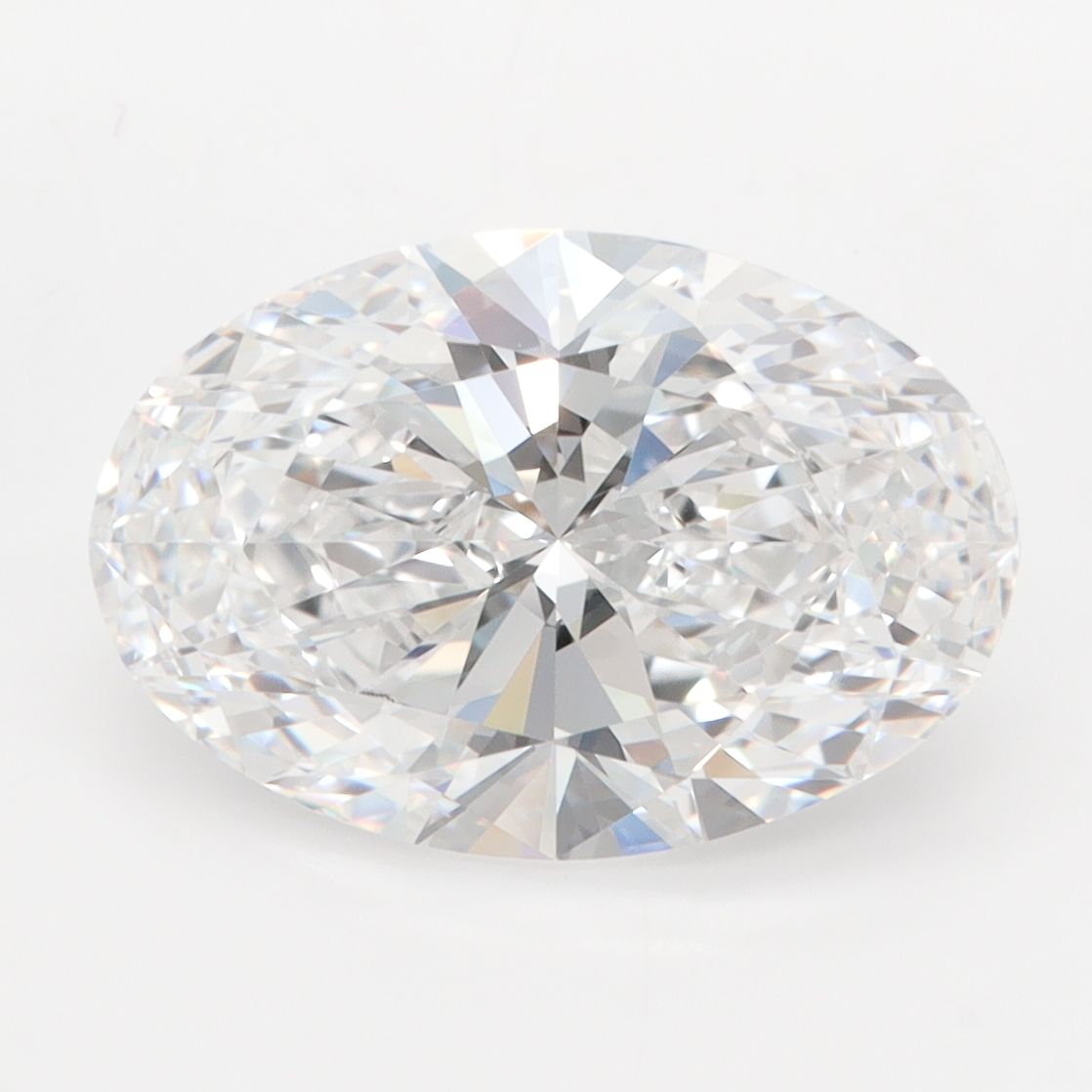 4.09 ct. oval Lab Grown Diamond front image