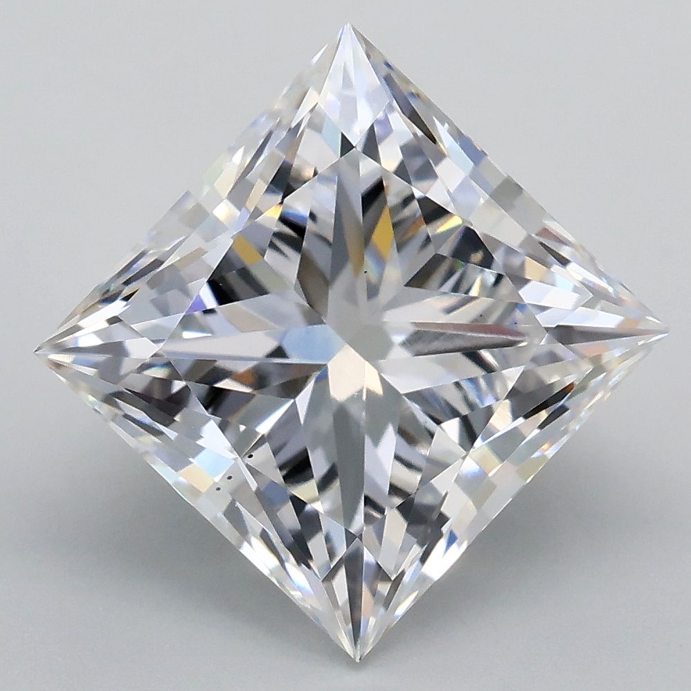 4.03 ct. princess Lab Grown Diamond front image
