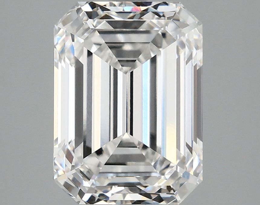3.69 ct. emerald Lab Grown Diamond front image
