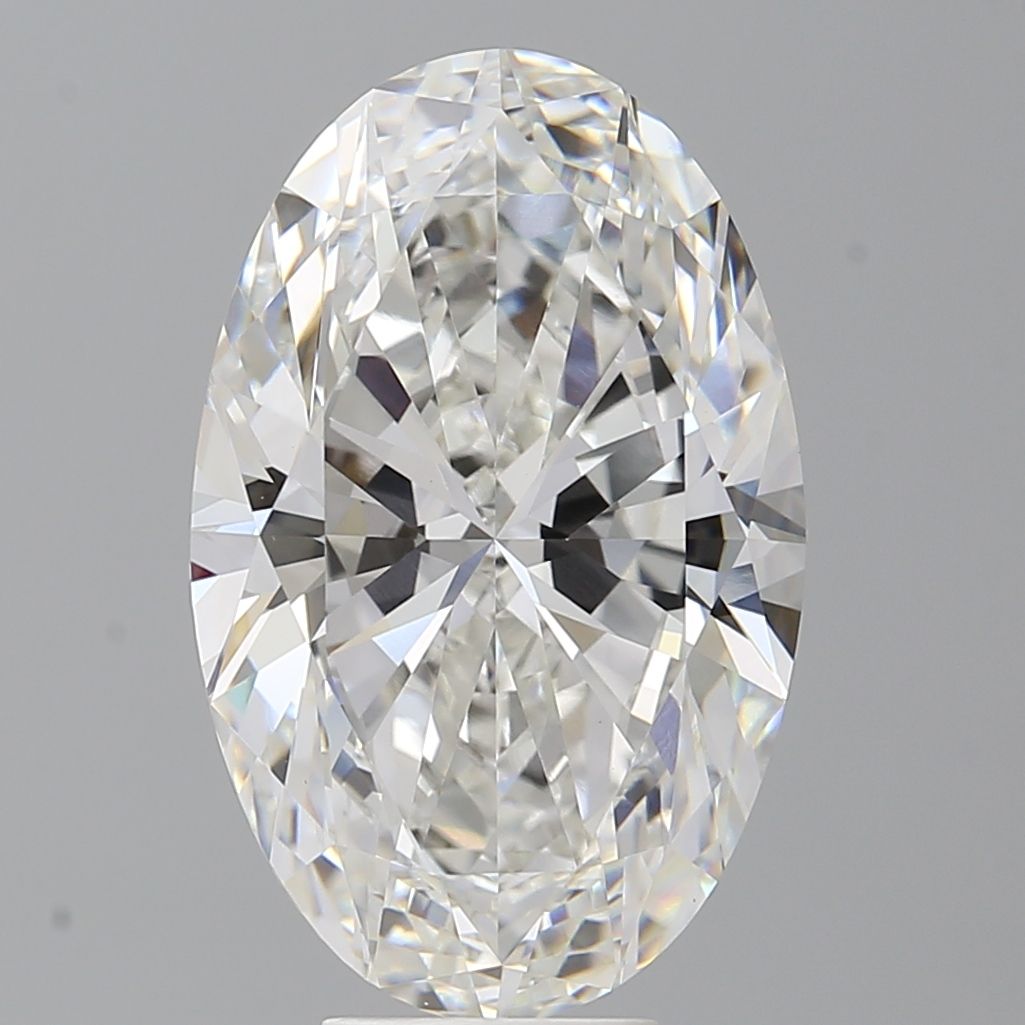 8.02 ct. oval Lab Grown Diamond front image