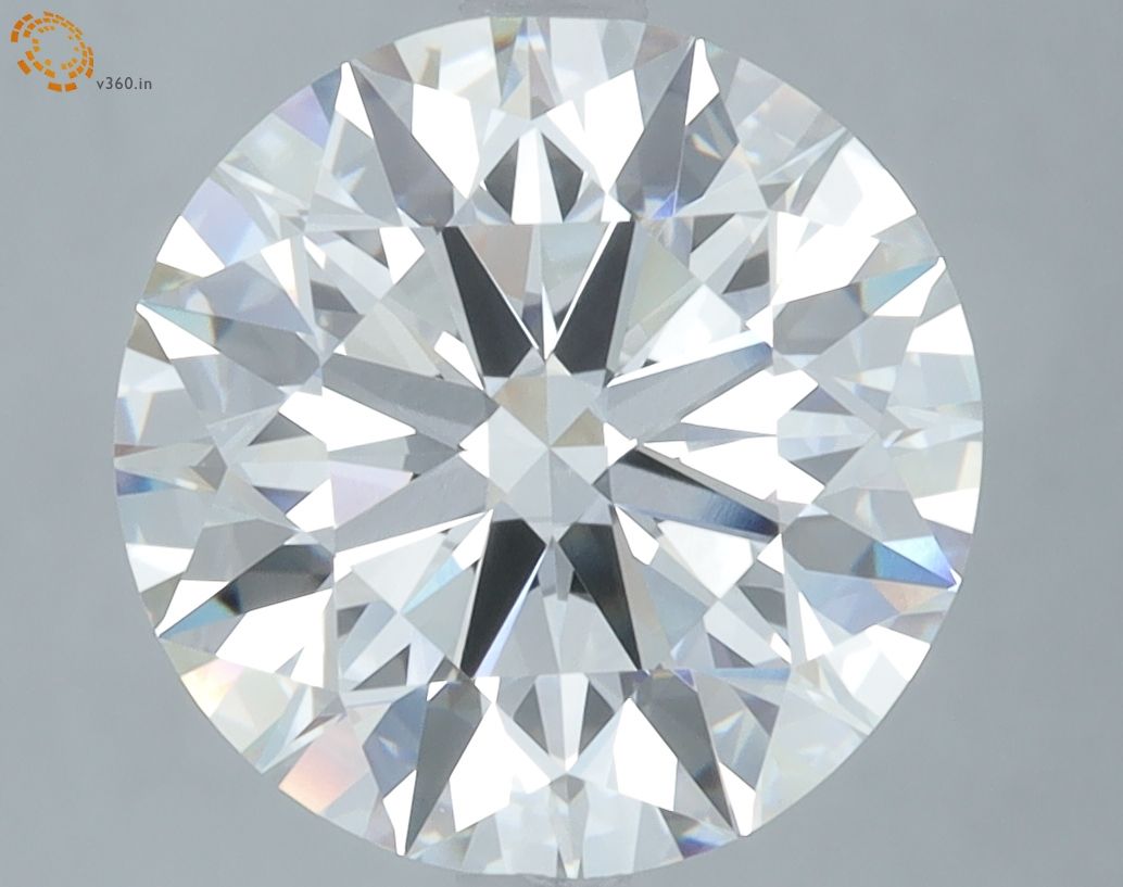 5.05 ct. round Lab Grown Diamond front image