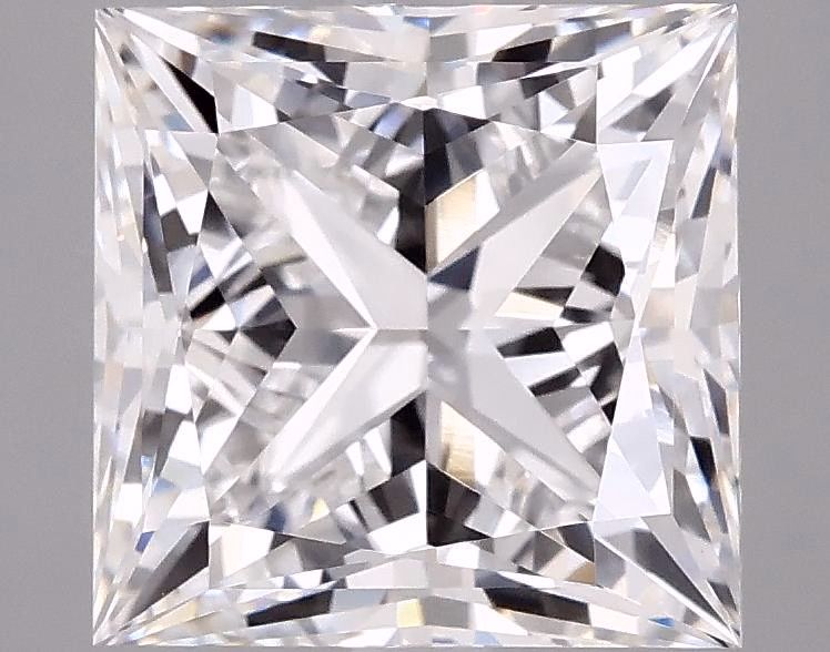 4.11 ct. princess Lab Grown Diamond front image