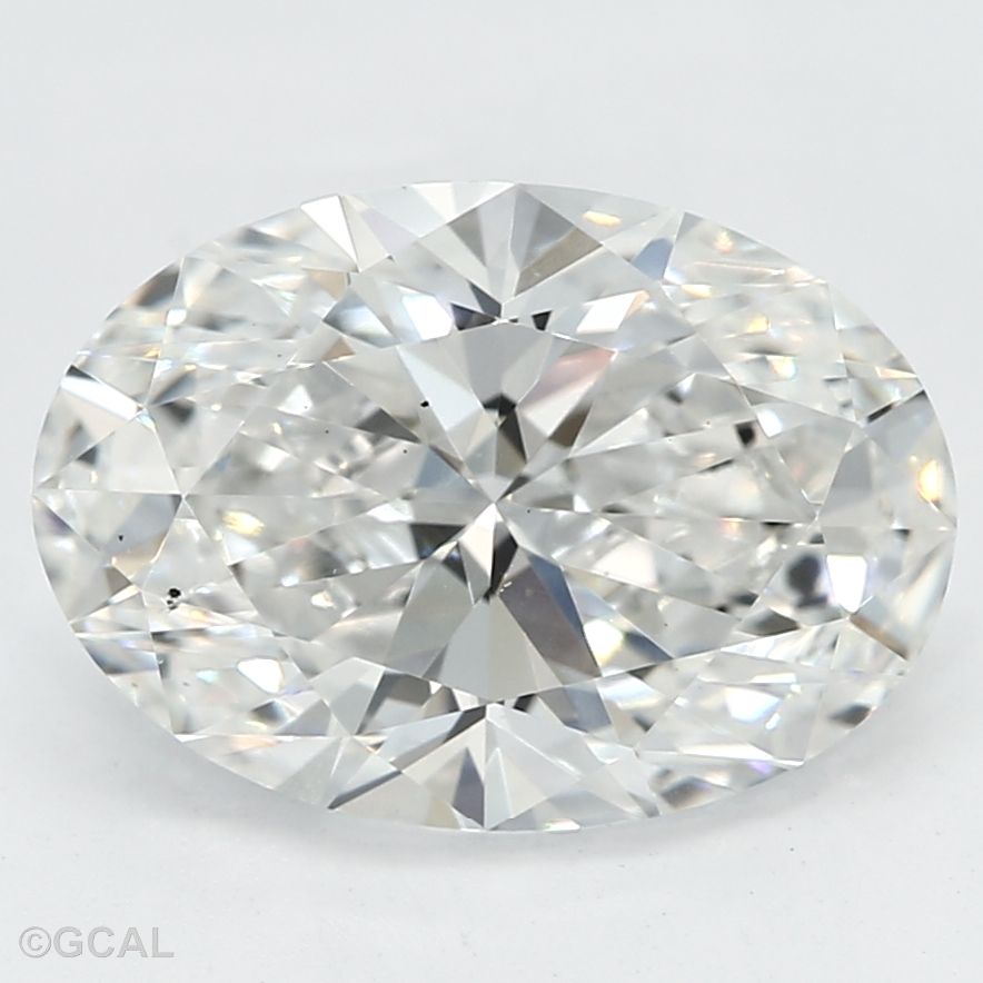 1.55 ct lab-grown Oval Diamond