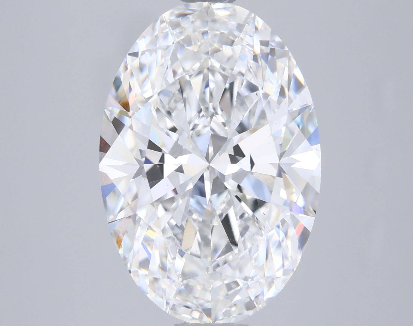 4.02 ct. oval Lab Grown Diamond front image