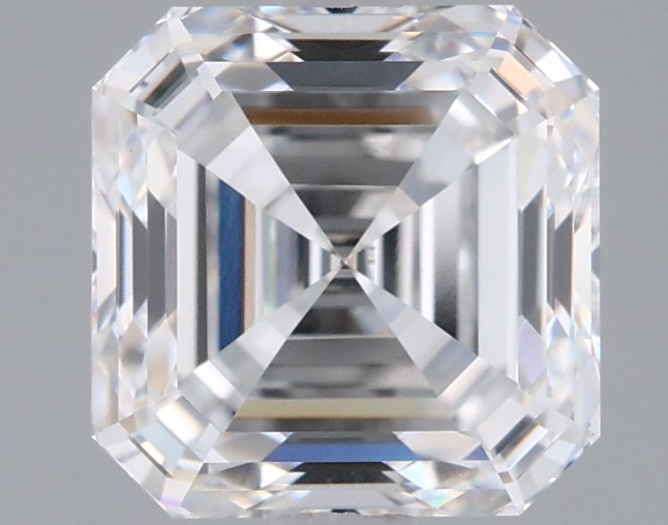 2.06 ct lab-grown Asscher Diamond