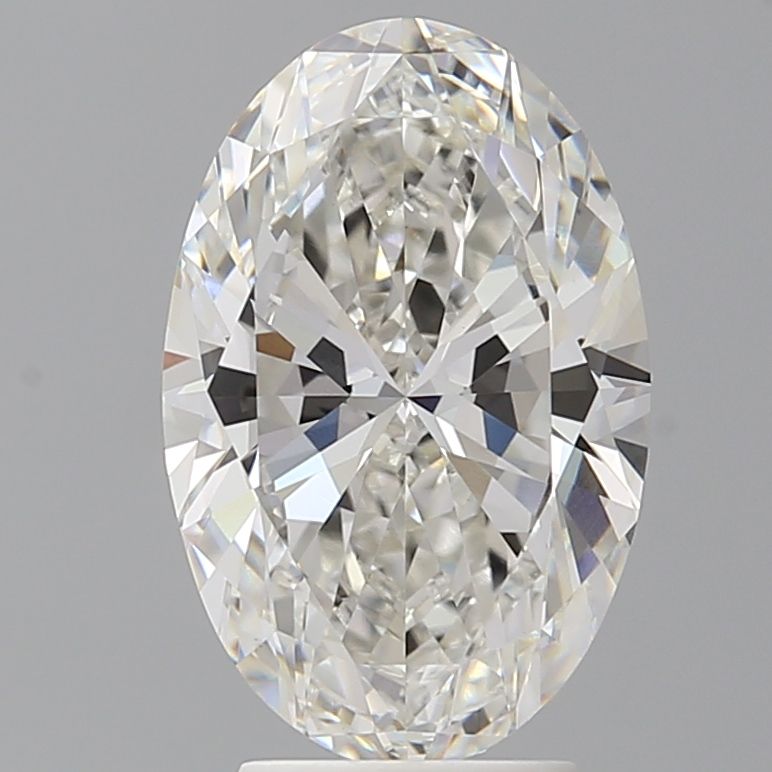 4.07 ct. oval Lab Grown Diamond front image