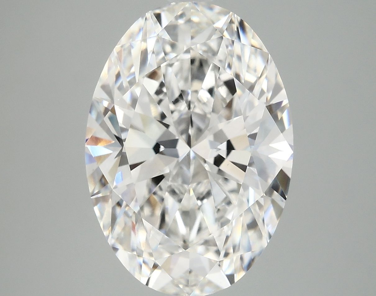 5.09 ct. oval Lab Grown Diamond front image