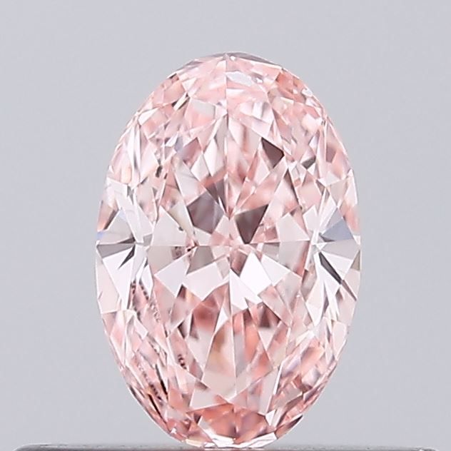 0.33 CT Fancy Vivid Pink OVAL