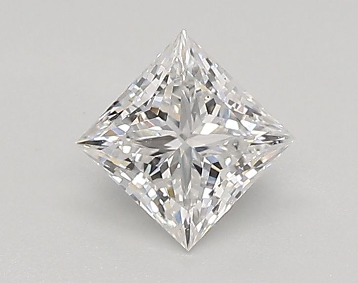 0.52 ct lab-grown Princess Diamond