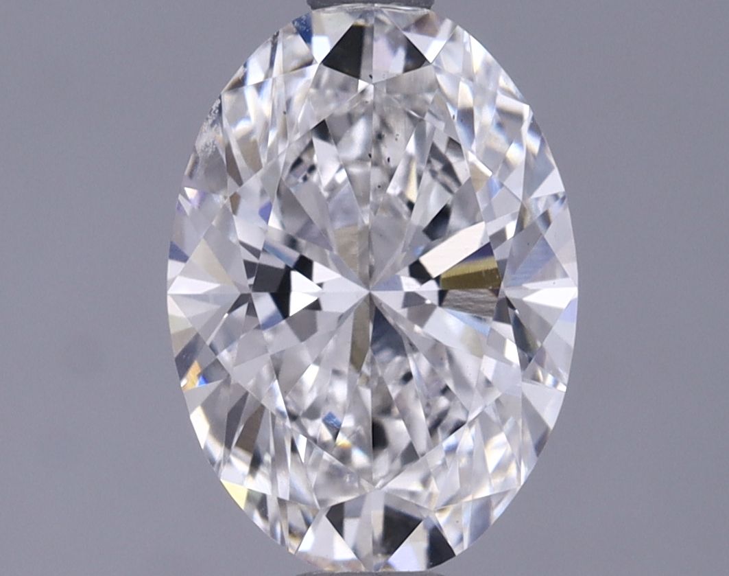 1.38 ct. oval Lab Grown Diamond front image