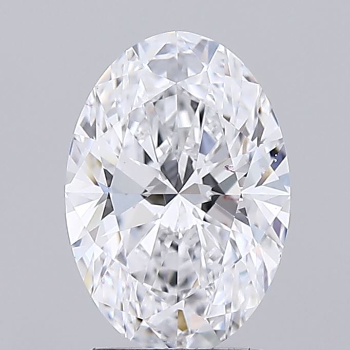2.05 ct. oval Lab Grown Diamond front image