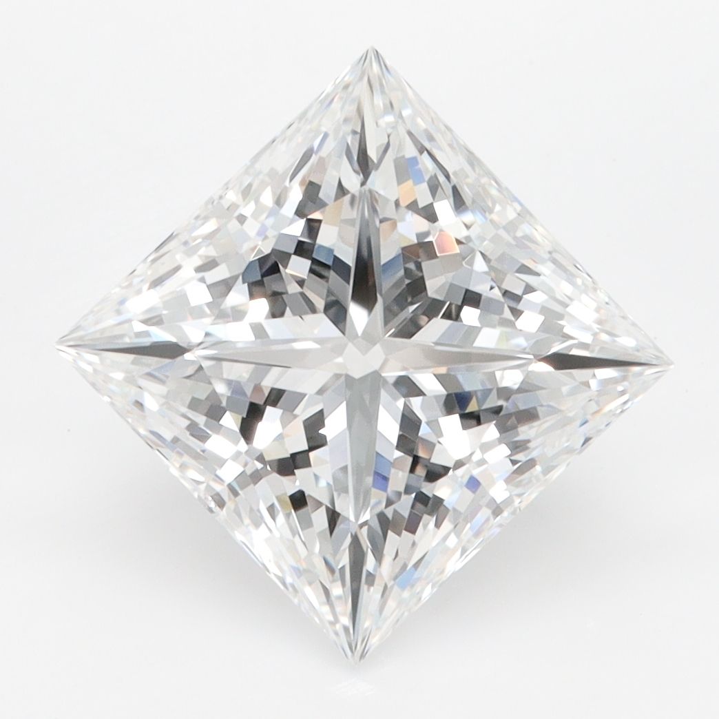 4.03 ct. princess Lab Grown Diamond front image