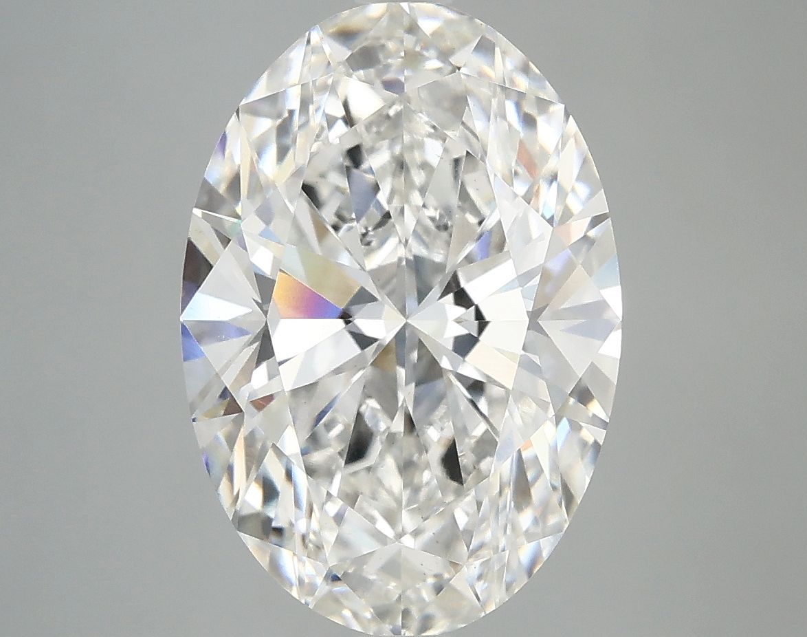4.90 ct. oval Lab Grown Diamond front image