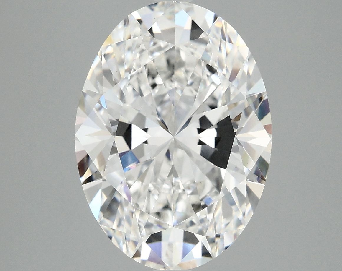5.09 ct. oval Lab Grown Diamond front image