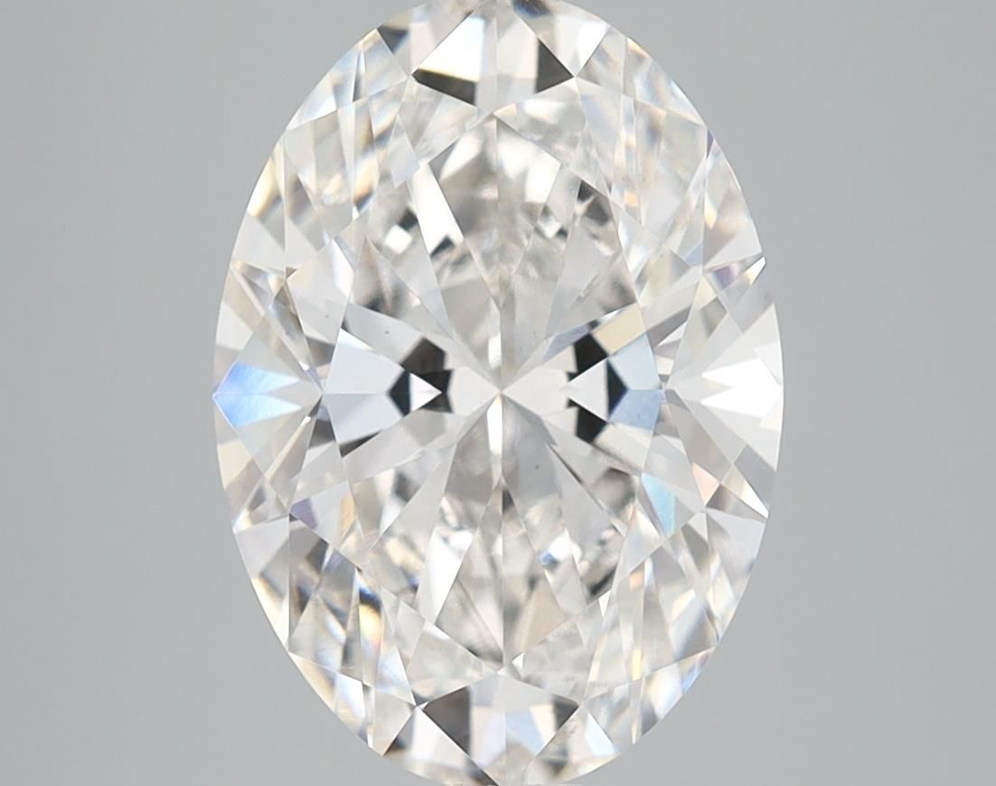 3.57 ct. oval Lab Grown Diamond front image