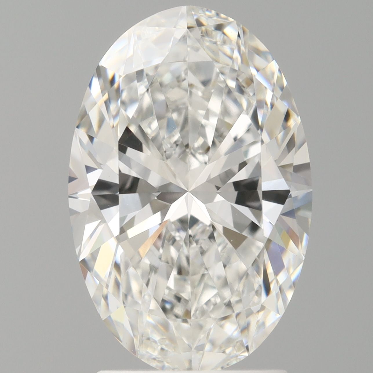 2.60 ct. oval Lab Grown Diamond front image