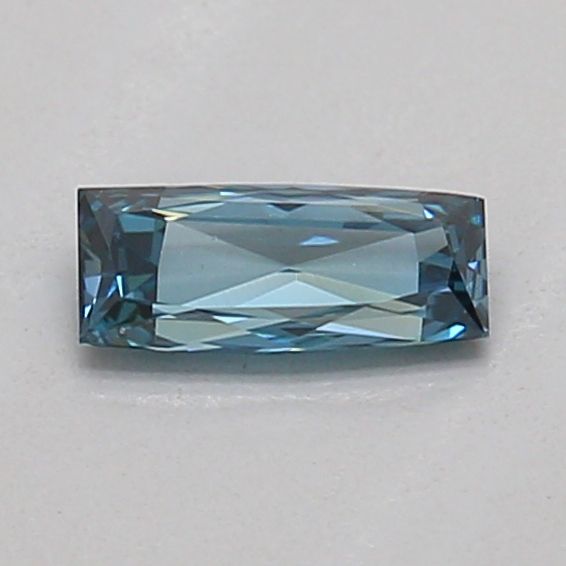 0.18 CT Fancy Vivid Blue CUSHION MODIFIED