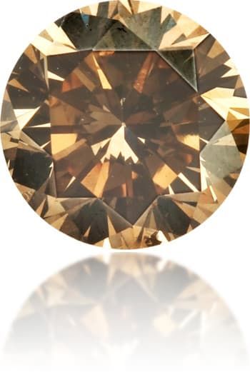 Diament 0.59 ct Fancy Intense Brown/SI1