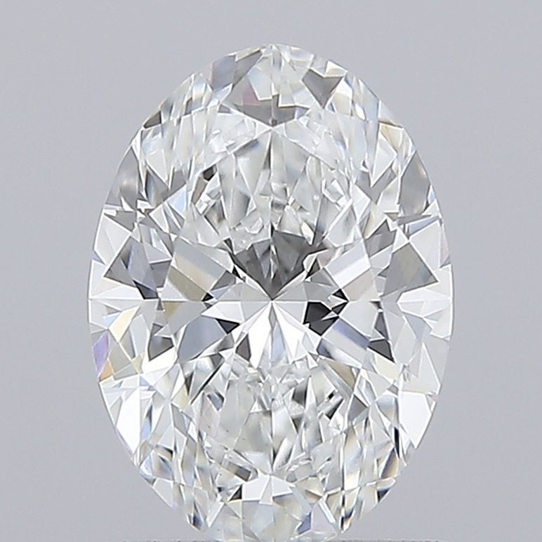 1.33 ct. oval Lab Grown Diamond front image