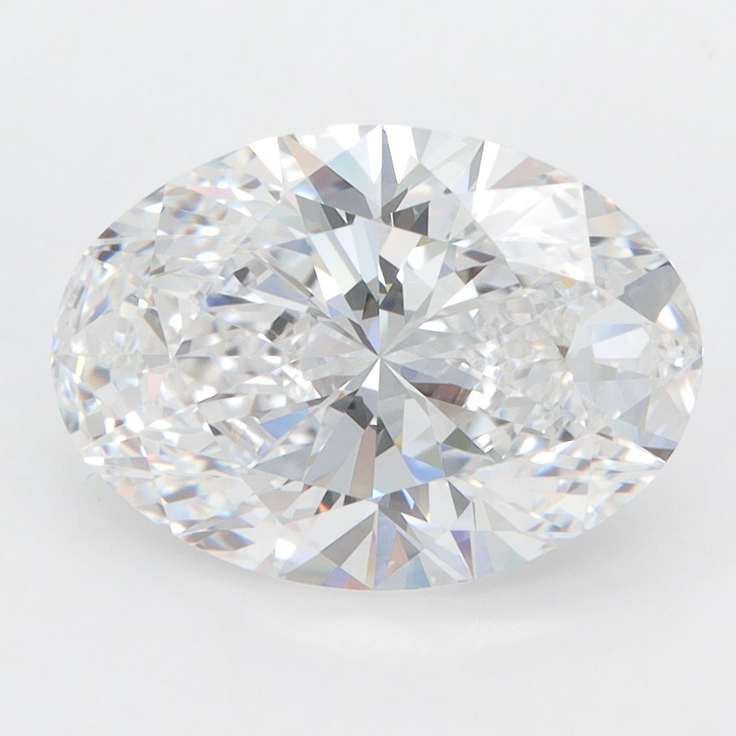 4.05 ct. oval Lab Grown Diamond front image