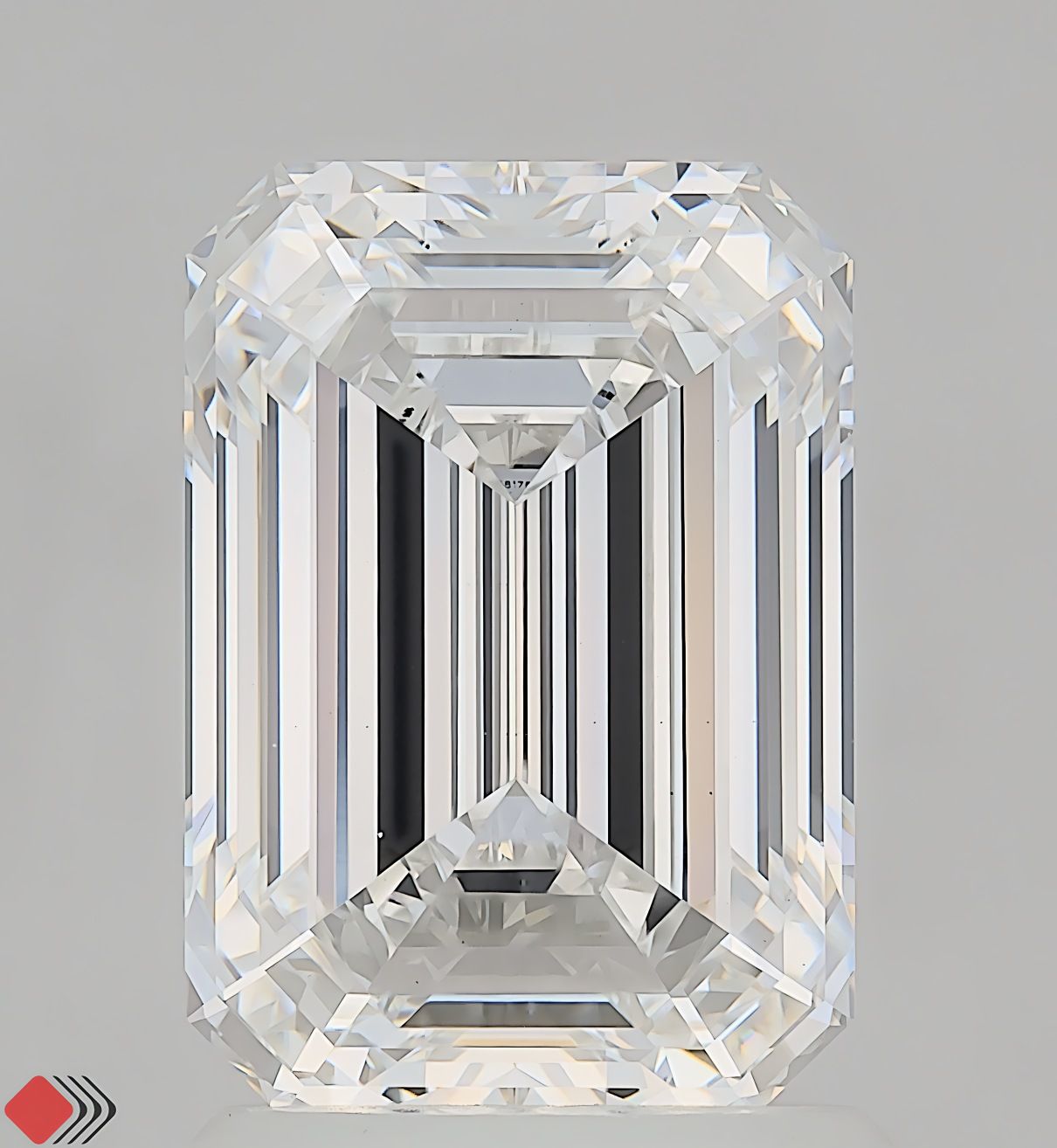 2.05 ct. emerald Lab Grown Diamond front image