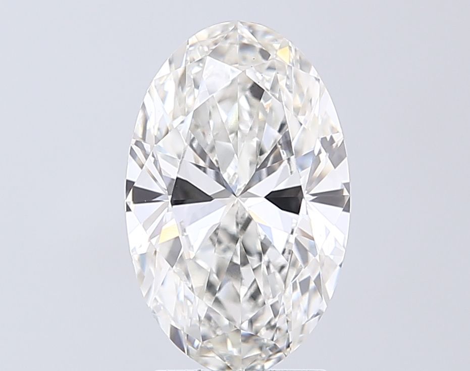 3.02 ct. oval Lab Grown Diamond front image