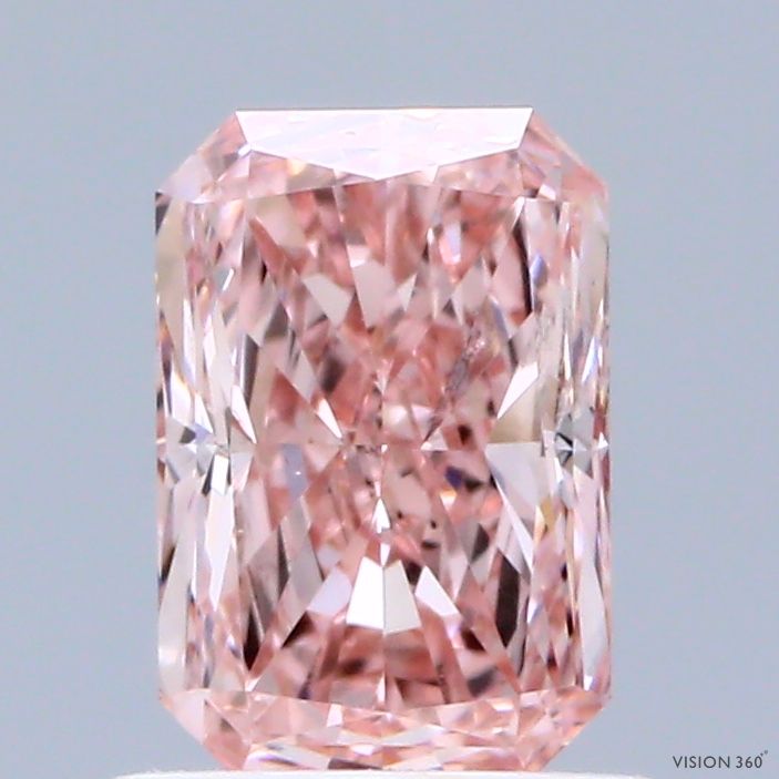 1.0 CT Fancy Intense Pink RADIANT
