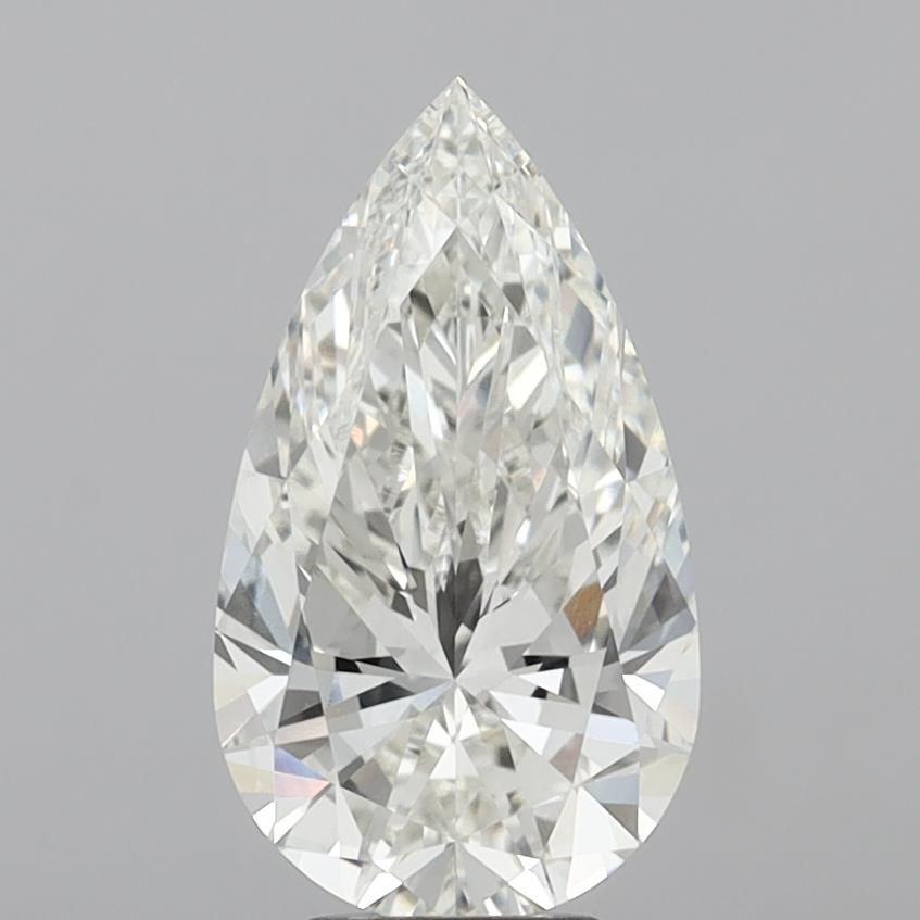 5.02 ct. pear Lab Grown Diamond front image