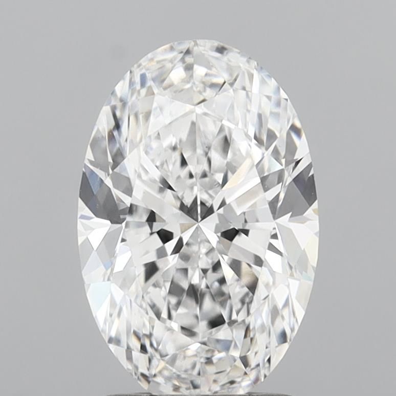 1.48 ct. oval Lab Grown Diamond front image