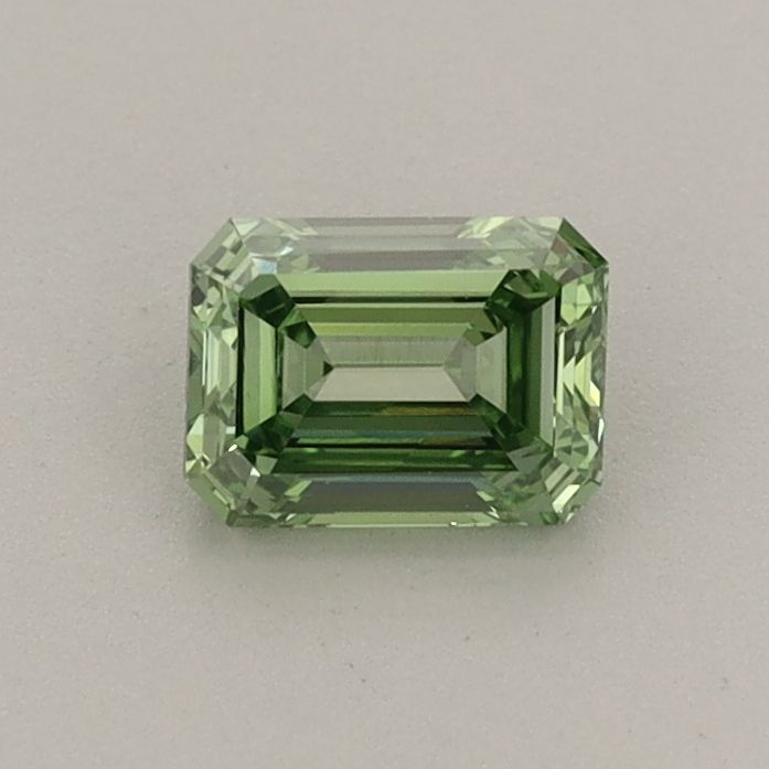 0.51 CT Fancy Vivid Green EMERALD