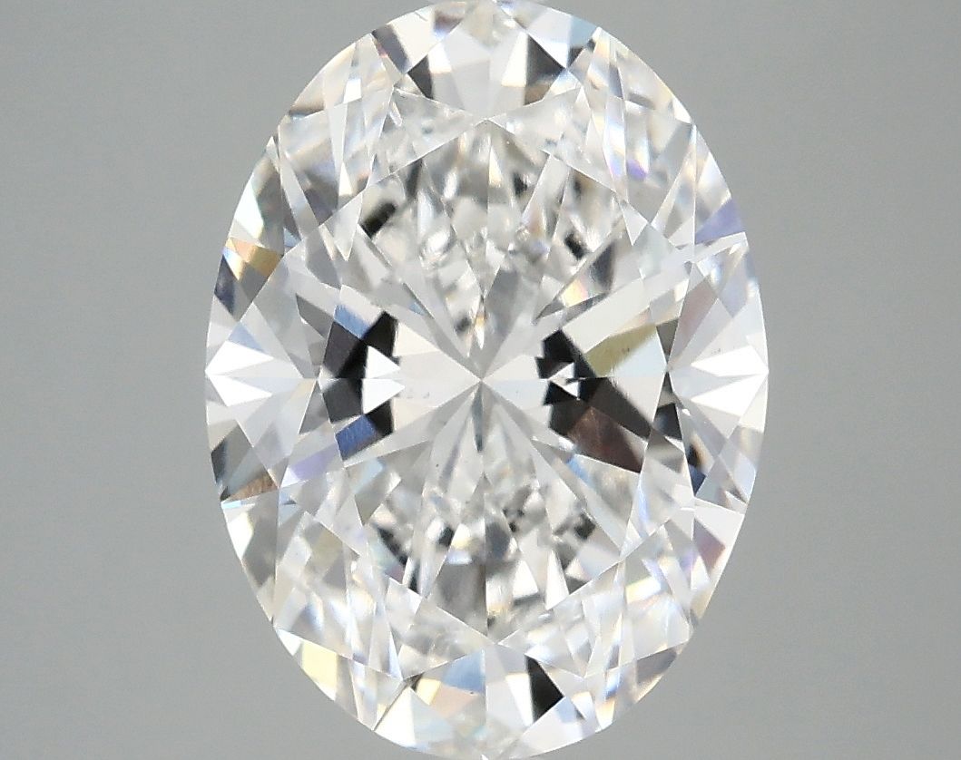 4.08 ct. oval Lab Grown Diamond front image