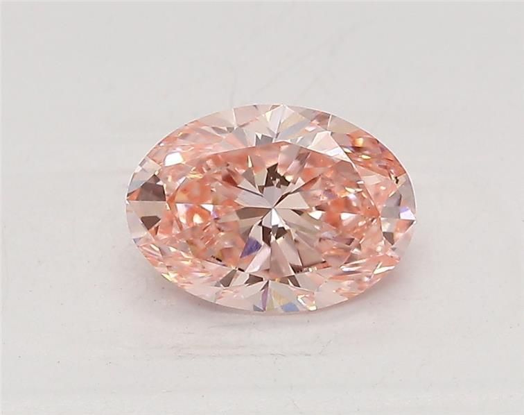 0.77 CT Fancy Vivid Pink OVAL