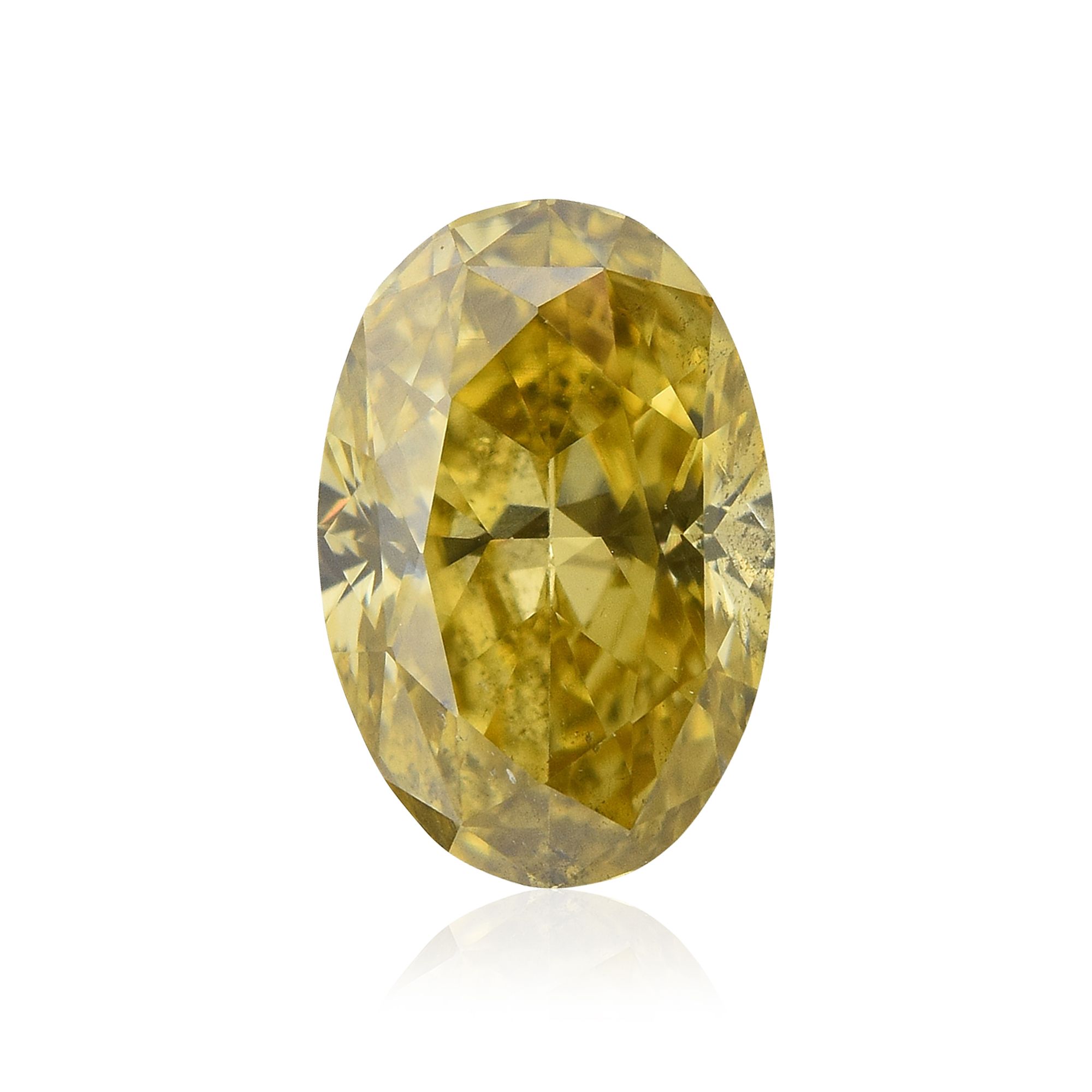 Diament 0.51 ct Fancy Deep Yellow/SI2