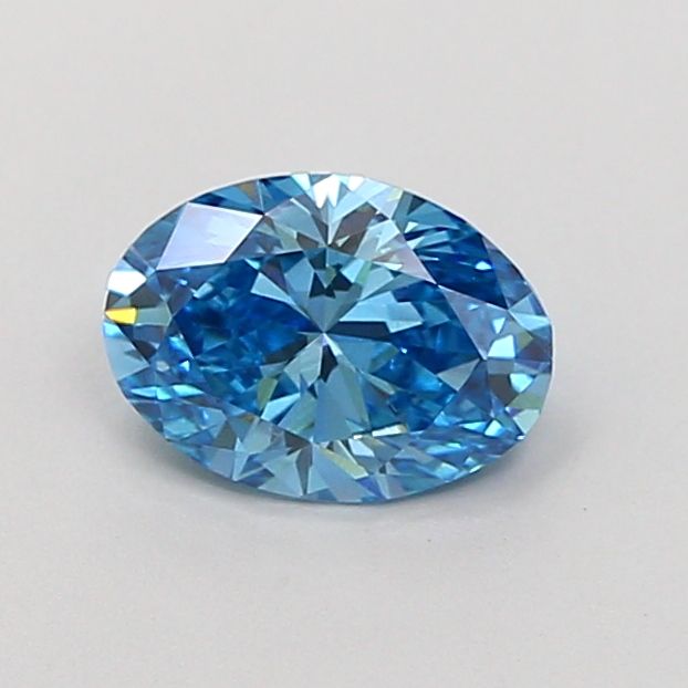 1.01 CT Fancy Vivid Blue OVAL