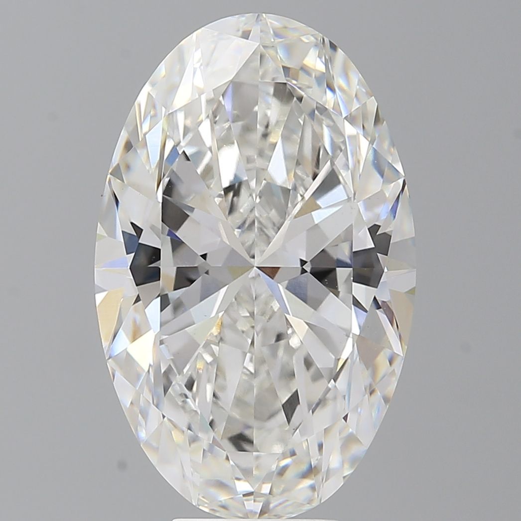 9.10 ct. oval Lab Grown Diamond front image
