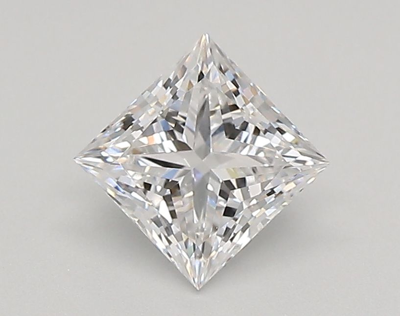 0.82 ct lab-grown Princess Diamond