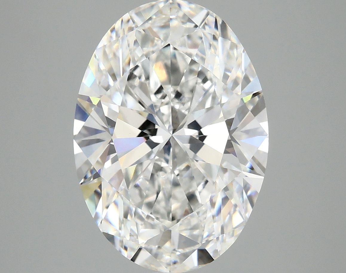 5.04 ct. oval Lab Grown Diamond front image