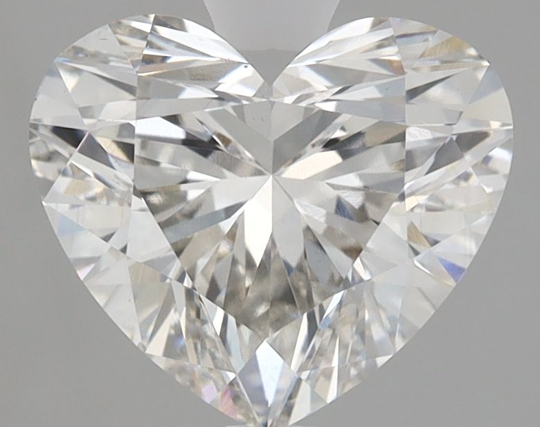 2.68 ct. heart Lab Grown Diamond front image
