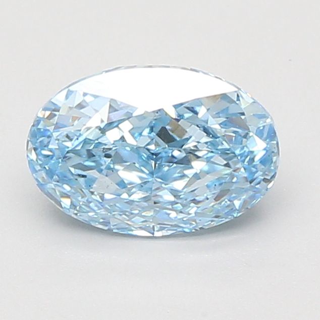1.56 CT Fancy Vivid Blue OVAL