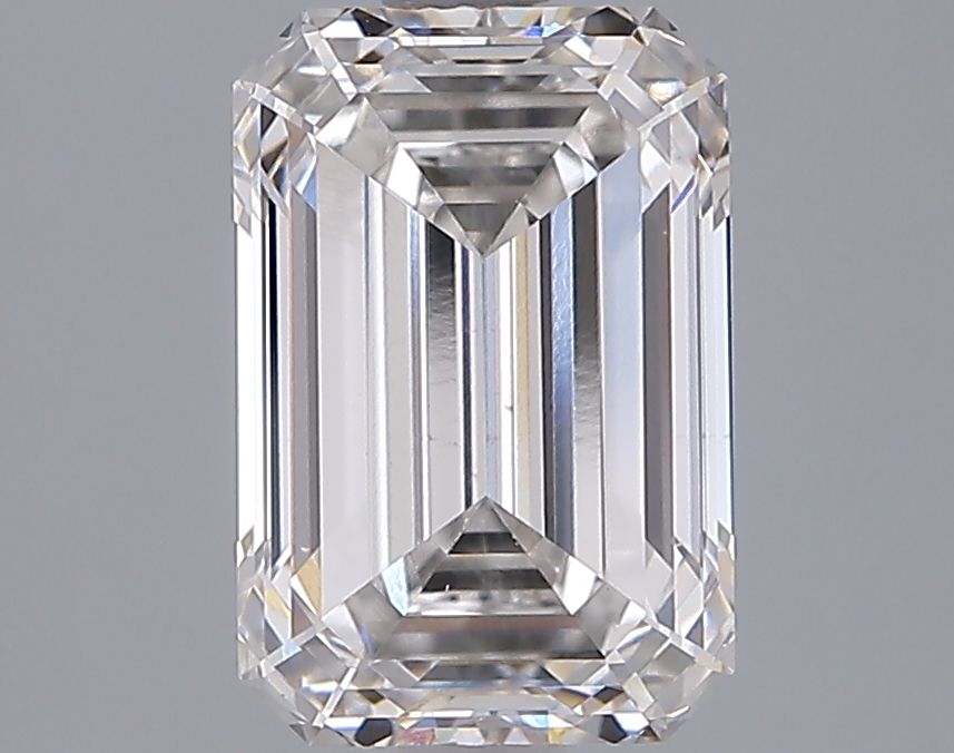 2.70 ct. emerald Lab Grown Diamond front image