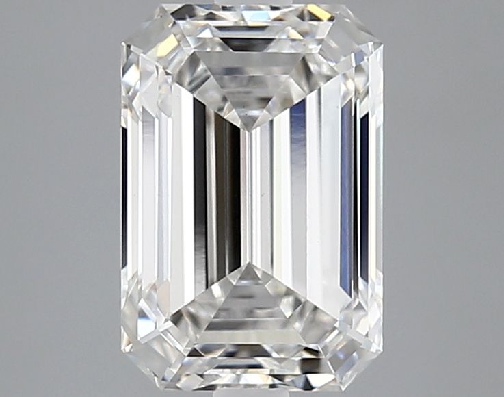 2.65 ct. emerald Lab Grown Diamond front image